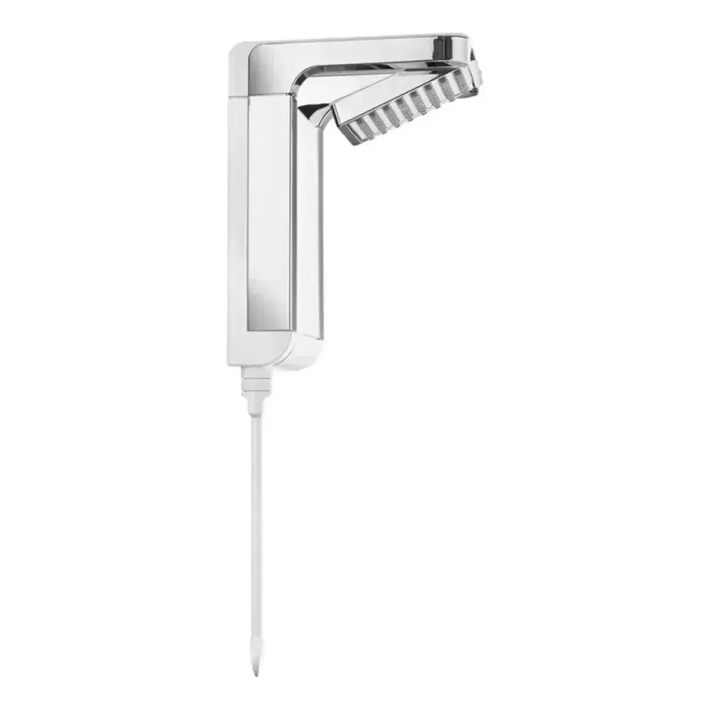 Chuveiro acqua star ultra branco cromado 7800W 220V lorenzetti Lorenzetti Duchas — fotografia 5