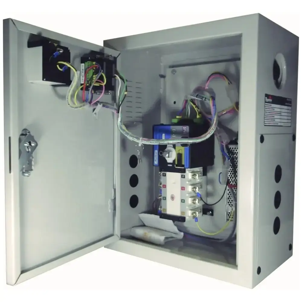 Painel ATS para geradores 22KVA mono 220V ATS-25M220 com controlador HAT560 Toyama — fotografia 3