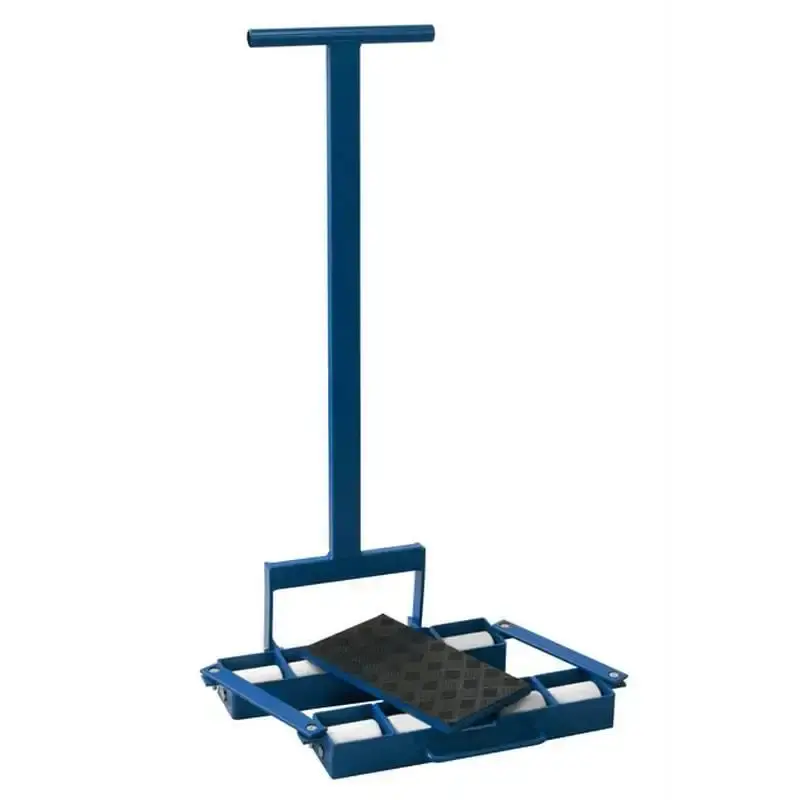 Tartaruga para movimentação de carga dianteira roda nylon 12 TON T12100 Bovenau — fotografia de referência