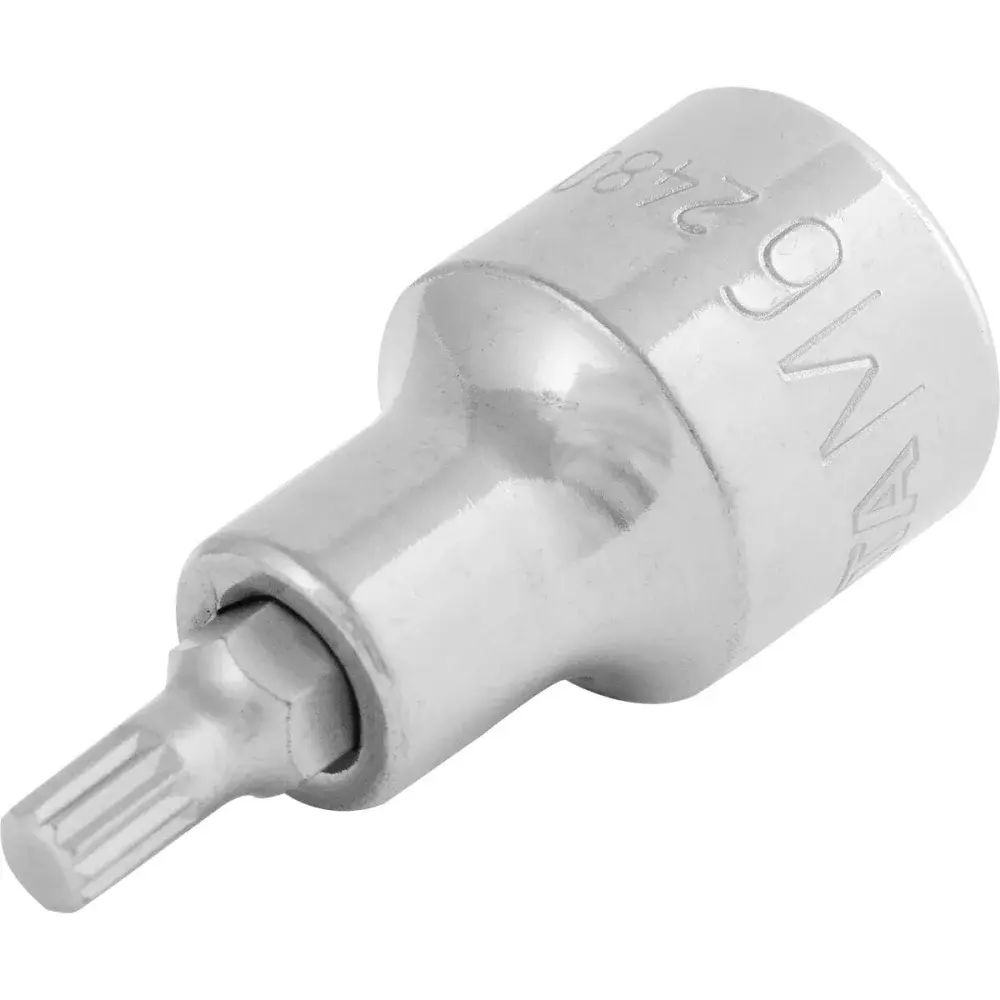 Soquete bit multidentado niquelado S2+ 1/2 50MM ST24802SC Sata