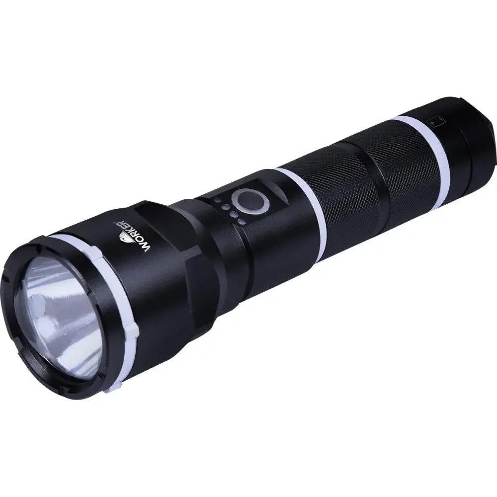 Lanterna de led cree recarregável 460LM 10W biv Worker — fotografia 3