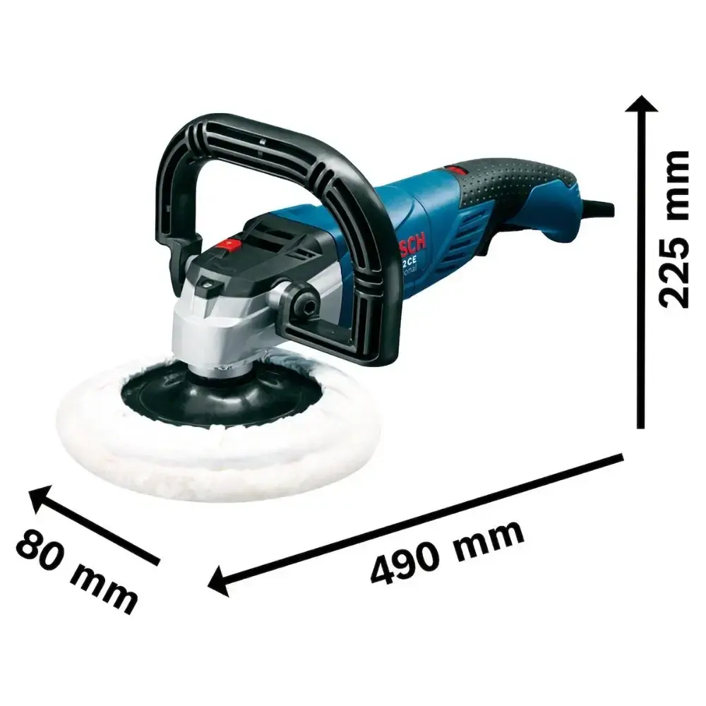 Politriz angular 7POL 1250W GPO-12CE 127V Bosch 110 V — fotografia 3