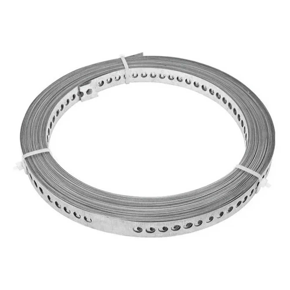 Fita de aço perfurada 19MM x 0,4MM 30 metros Fixwell — fotografia de referência