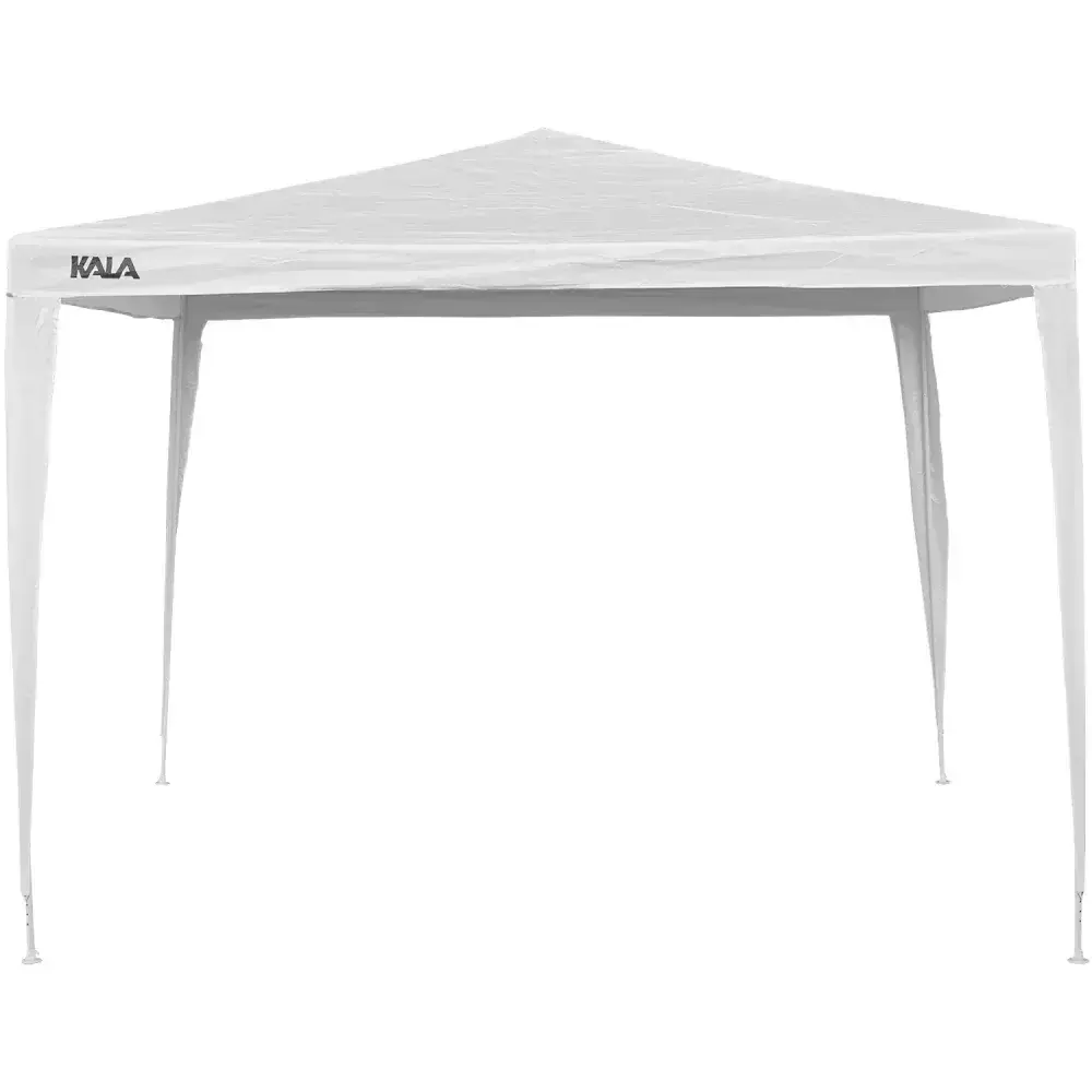 Gazebo de ferro desmontável 3X3M branco Kala — fotografia 6