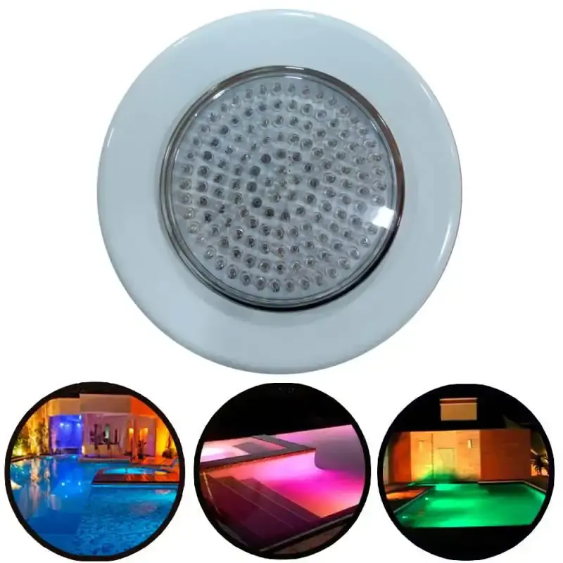 Refletor LED 141 para piscinas lâmpada RGB corpo ABS 901410 Fluidra — fotografia de referência