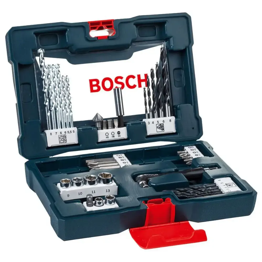 Parafusadeira e furadeira GSR1000 com estojo de brocas Bosch — fotografia 4