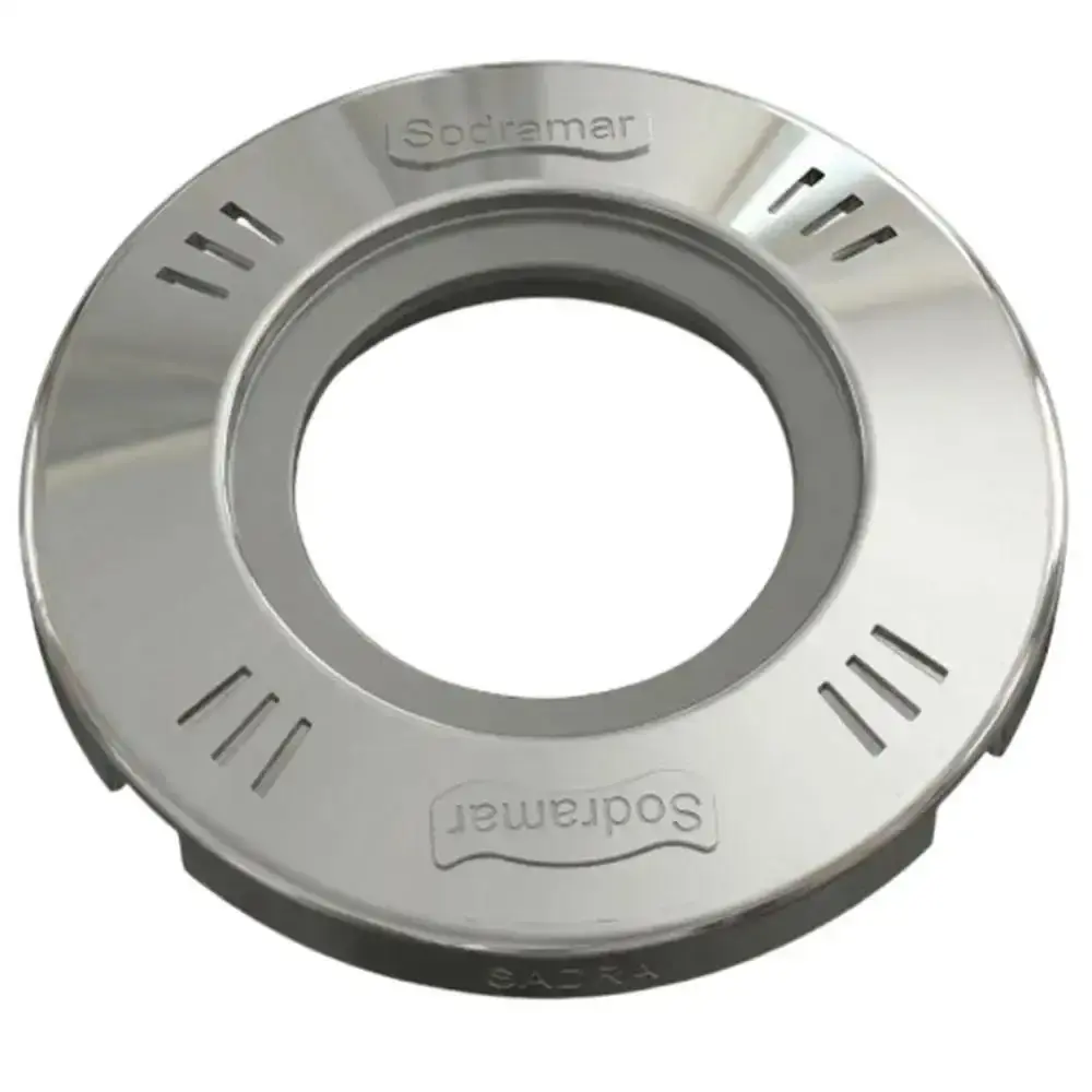 Aro inox para LED SMD 5W e 9W 011737 Sodramar — fotografia 2