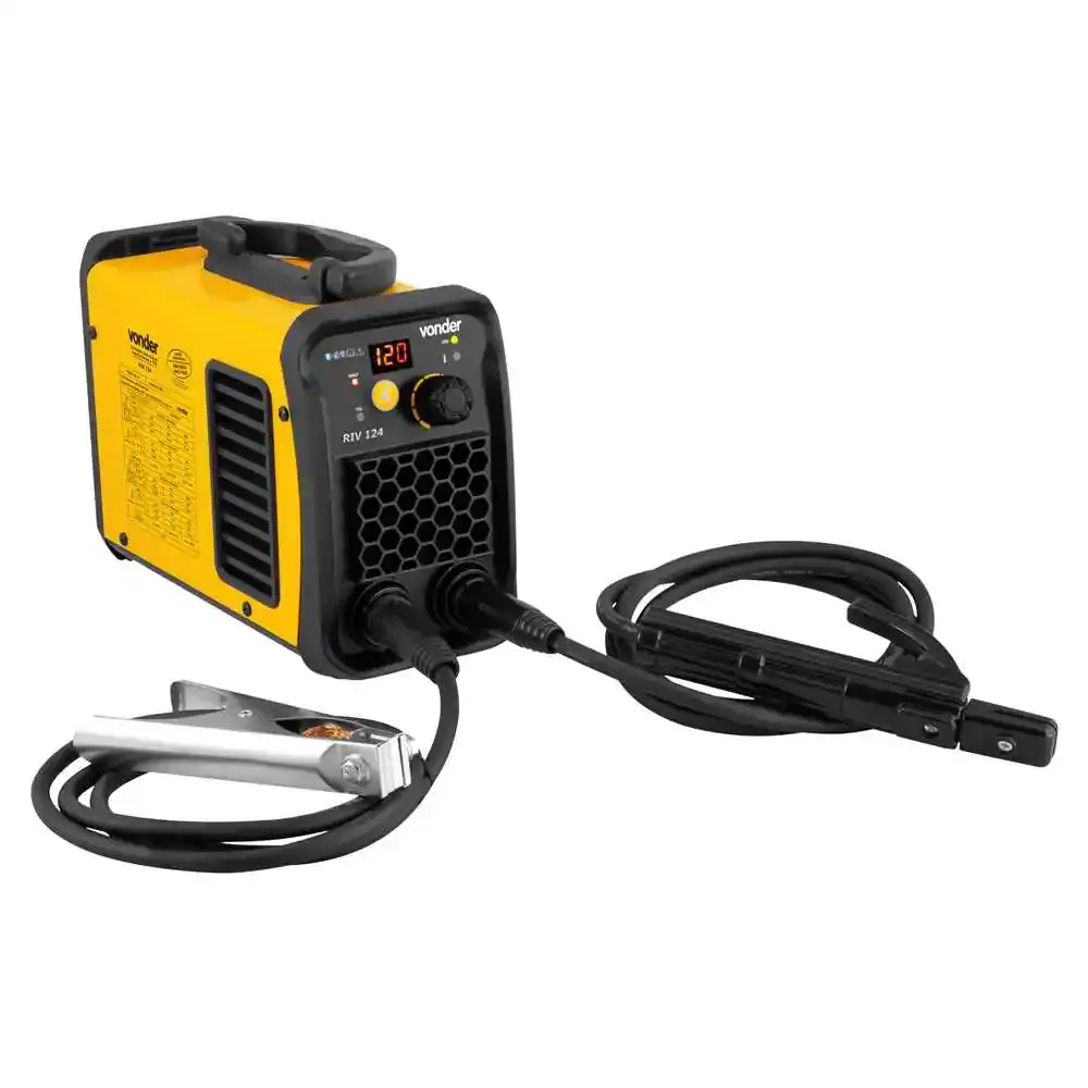 Inversor de solda com eletrodo TIG 120A monofásico RIV-124 Vonder