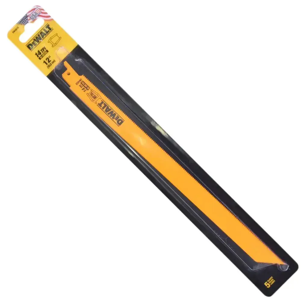 Lâmina de serra sabre 12 14DPP metal Dewalt — fotografia 6
