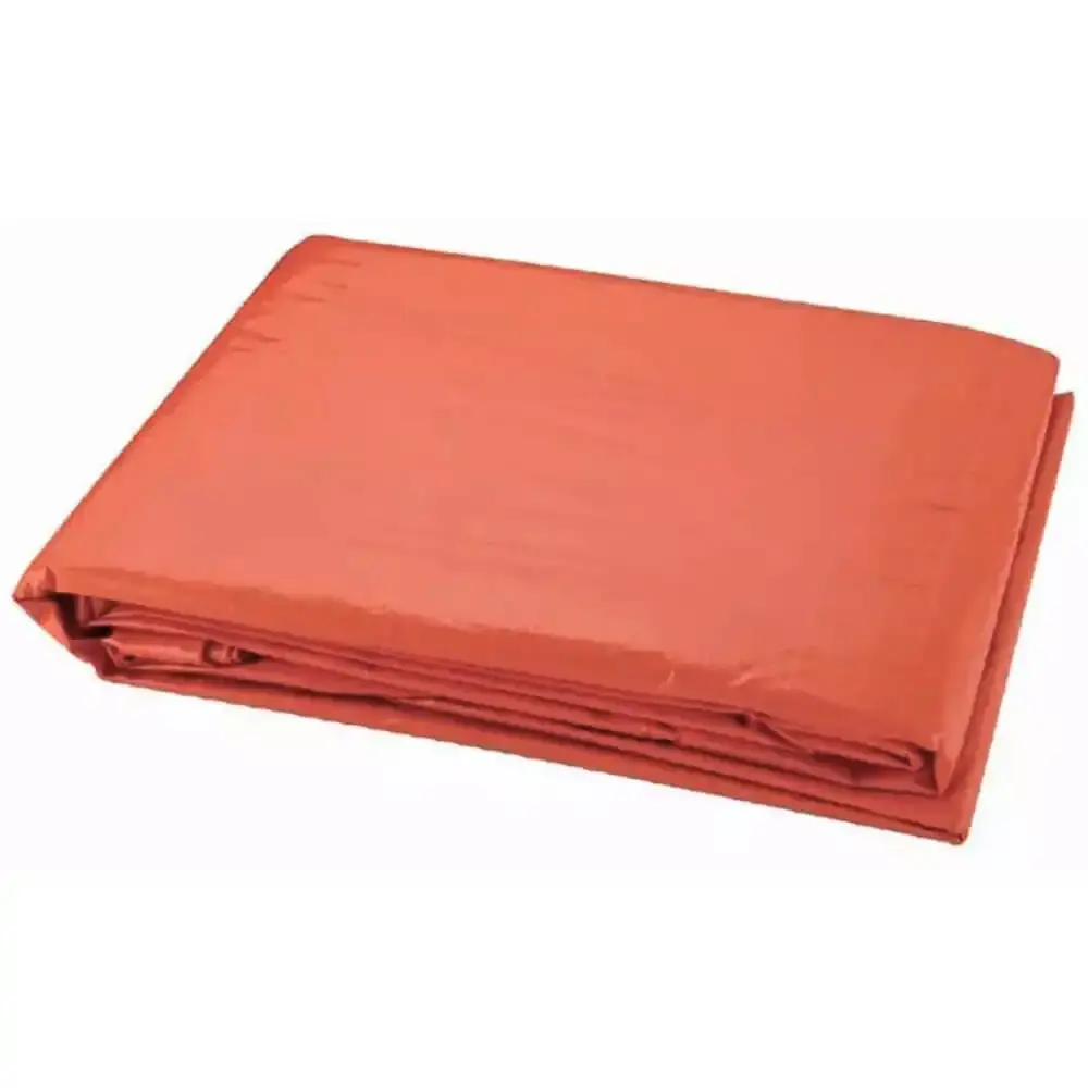 Lona carreteiro 100 micras leve 4X4 metros laranja Kala — fotografia de referência