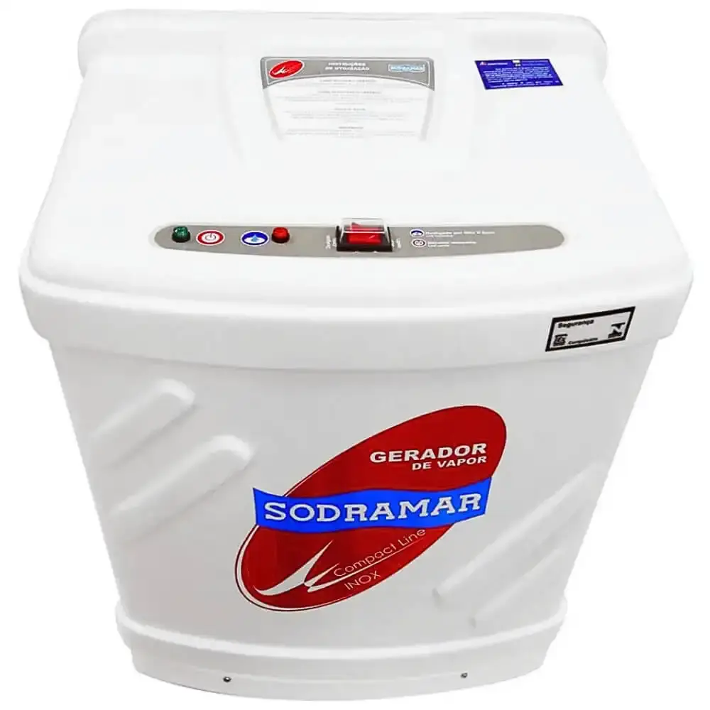 Sauna vapor compact line inox 18KW 220V trifásico Sodramar — fotografia de referência