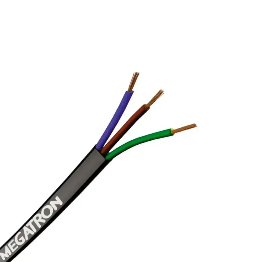 Cabo flexível pp com 3 condutores 4MM 500V 100M Megatron — fotografia de referência