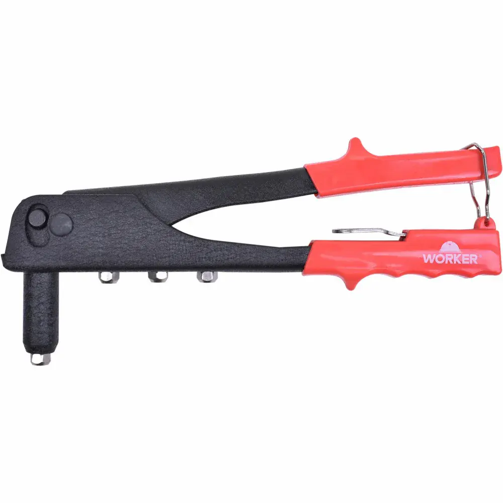 Alicate rebitador manual com 4 bicos 10 Worker — fotografia de referência