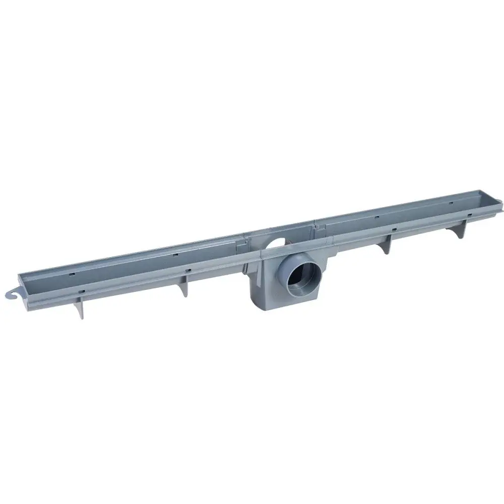 Ralo linear para esgoto inox sifonado grelha 70CM Amanco — fotografia 2