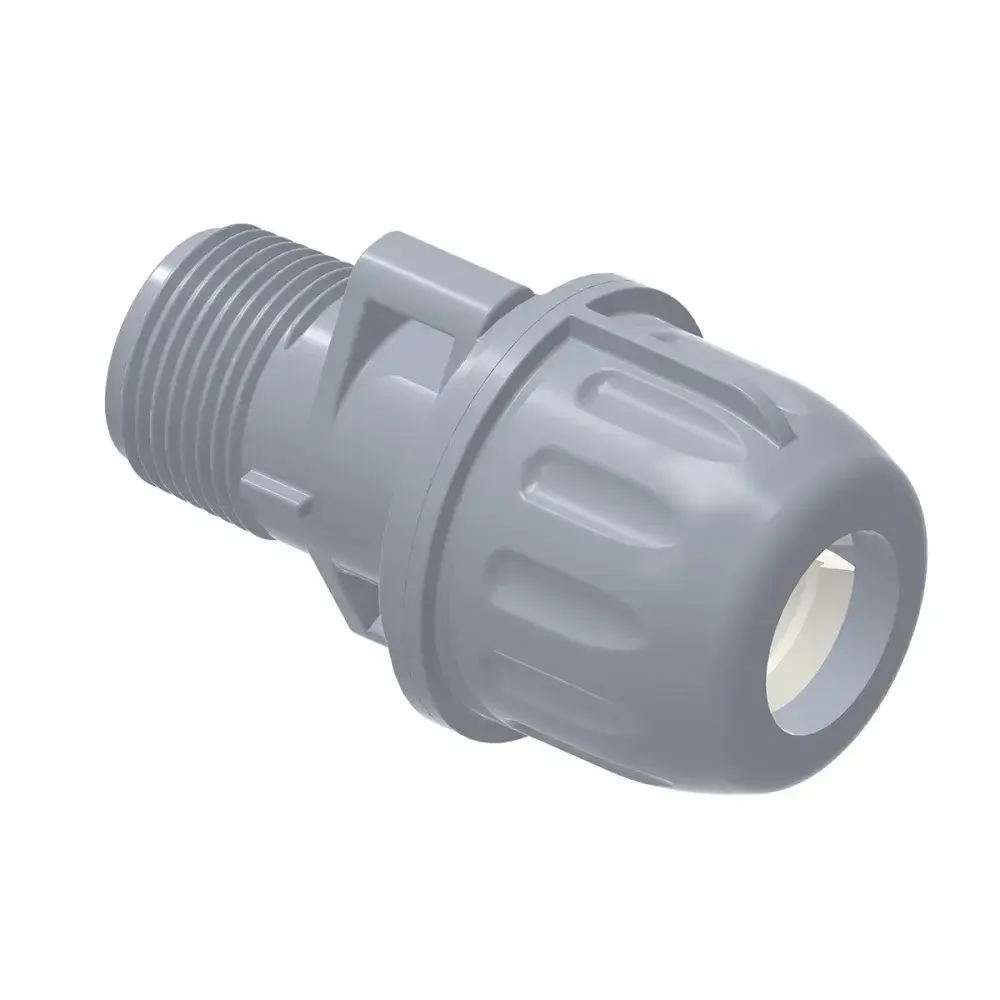 Adaptador compressão Tigre rm em pp 20MMX3/4" — fotografia de referência