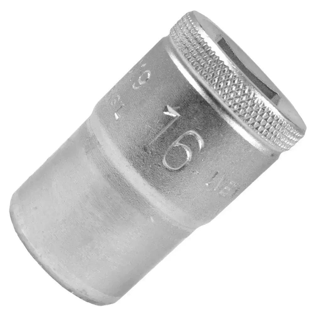 Chave soquete 16 mm estriado encaixe 1/2 Gedore — fotografia 6