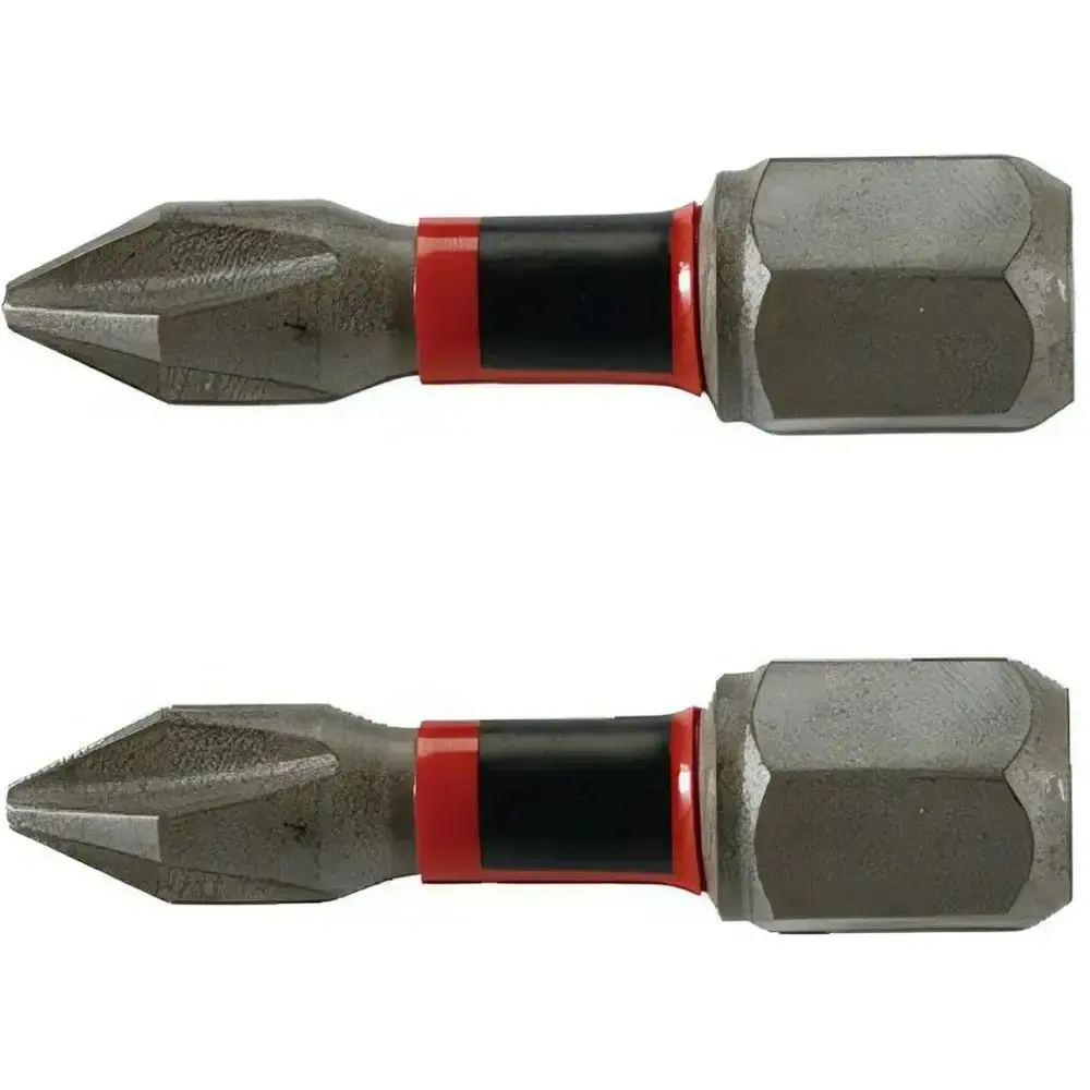 Bits de torção de impacto PH1 25MM com 2 unidades Makita — fotografia de referência