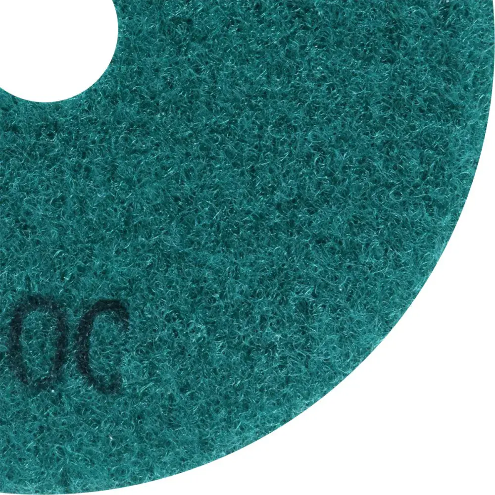 Disco de lixa diamantada com velcro 4 G800 verde Worker — fotografia 4