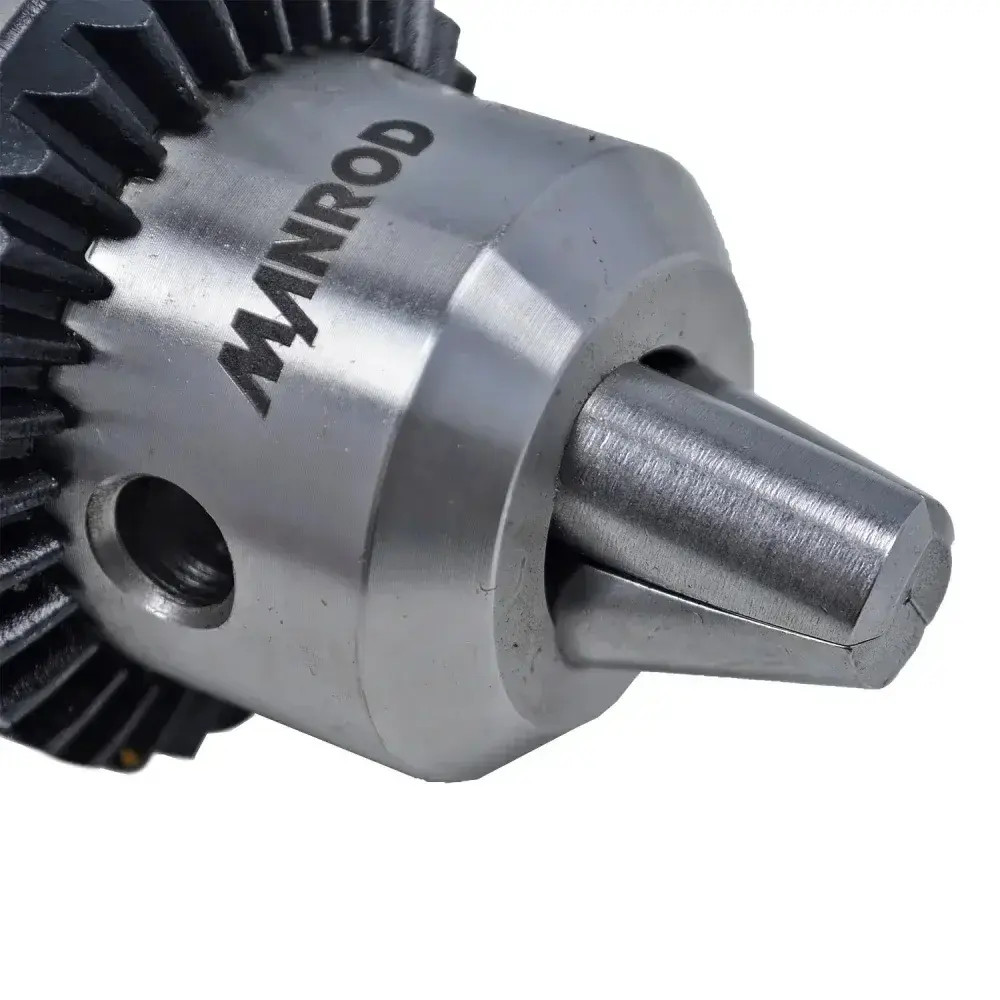Mandril com chave pesado B16 p/ torno MR301 MR-344202 Manrod — fotografia 9