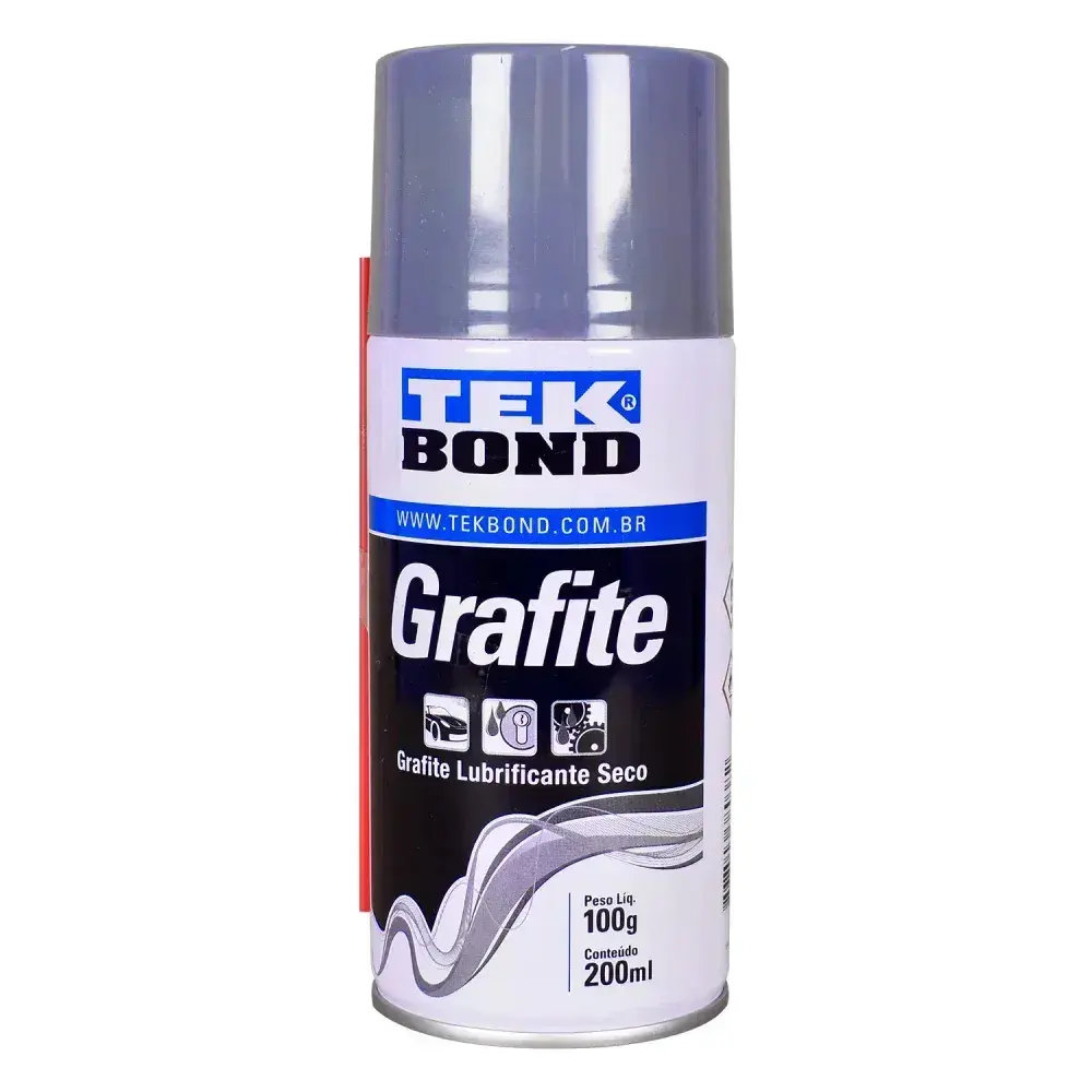 Grafite em pó spray 200ML Tekbond — fotografia 5
