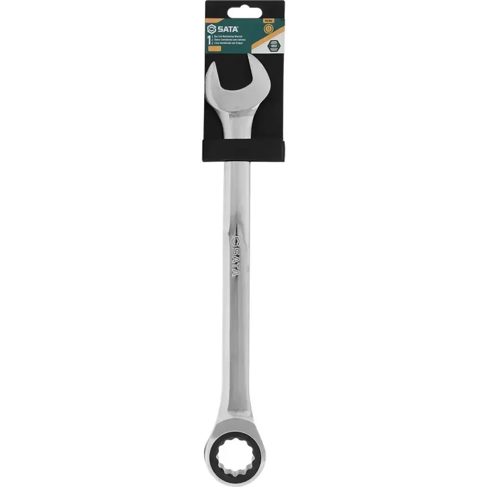 Chave combinada com catraca em cromo vanádio 27MM ST43217ST Sata — fotografia 10