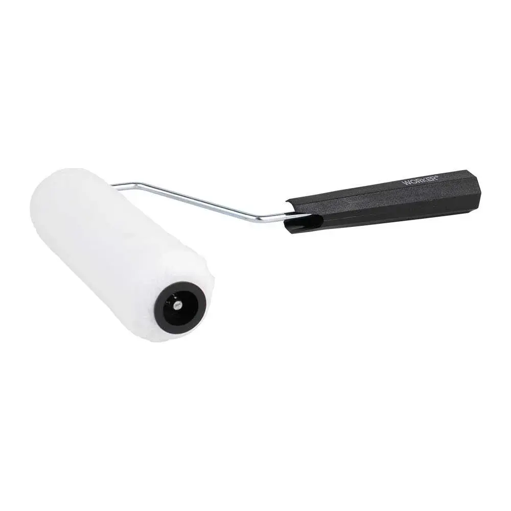 Rolo para pintura lã de carneiro 15CM com suporte Worker
