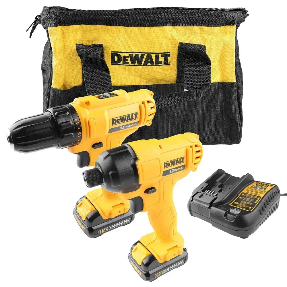 Kit furadeira e parafusadeira de impacto bivolt DCK199C2-BR Dewalt — fotografia 11