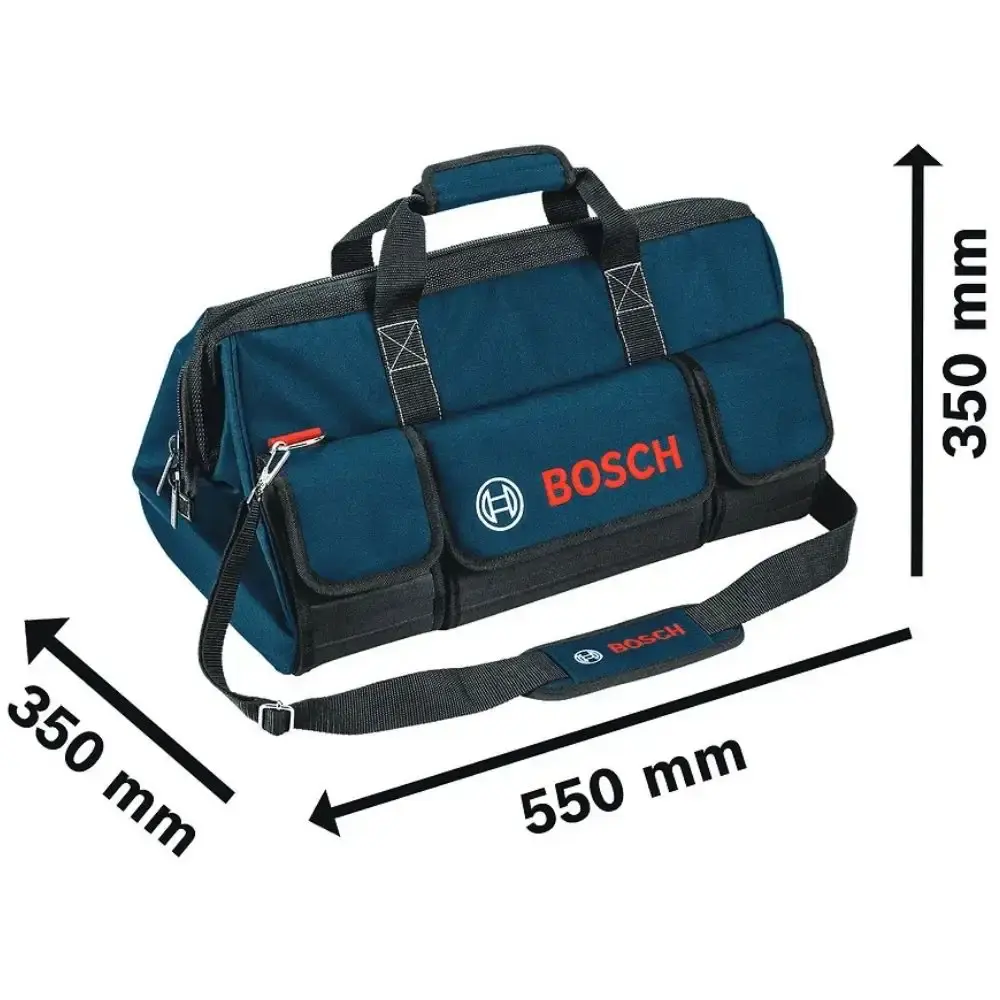 Bolsa para ferramentas grande com 2 baterias 2,0AH 12V e carregador bivolt Bosch — fotografia 6