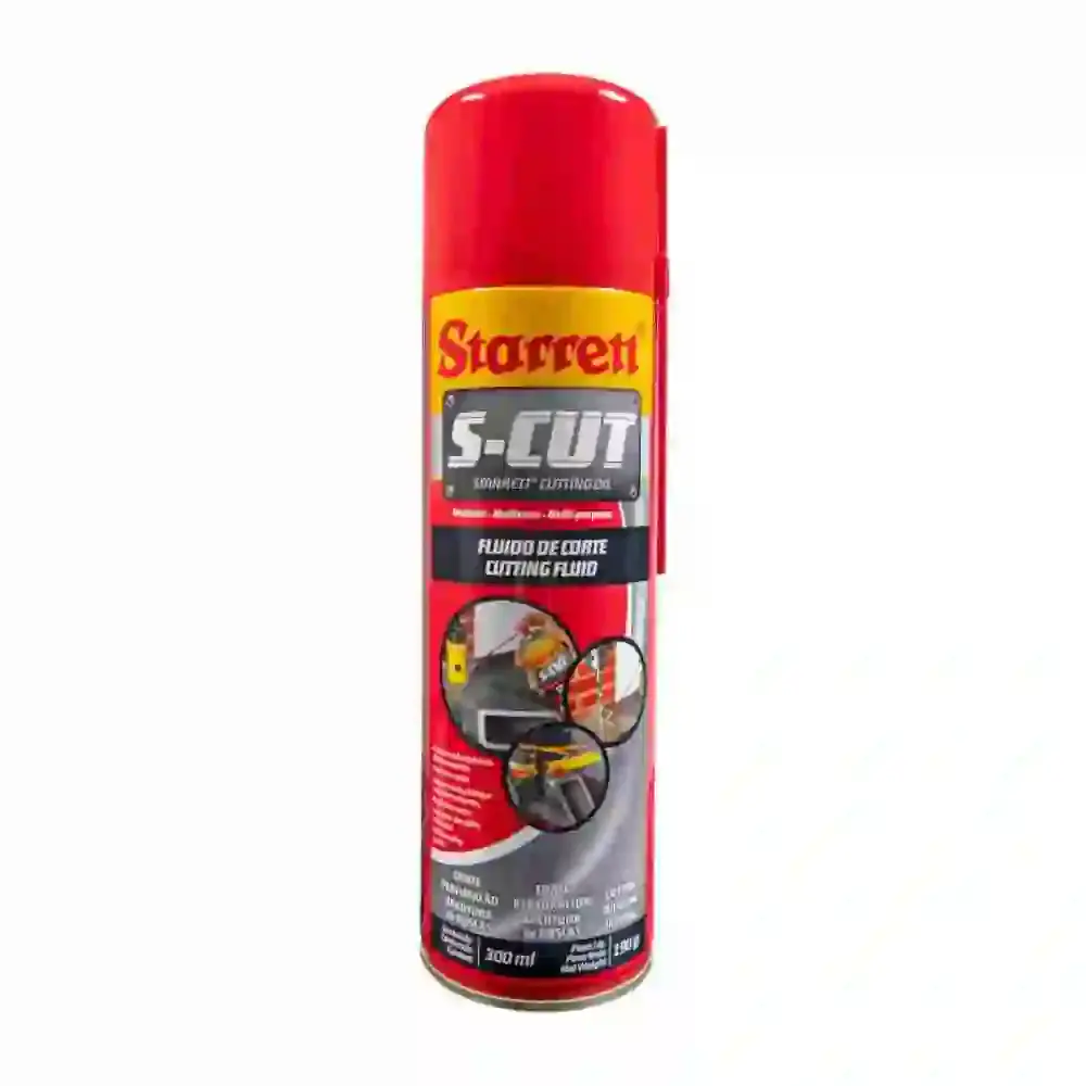 Fluido de corte em spray 300ML S-CUT300 Starrett — fotografia de referência