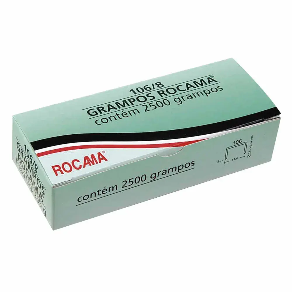 Grampo 80/06 Rocama 6000 pçs — fotografia de referência