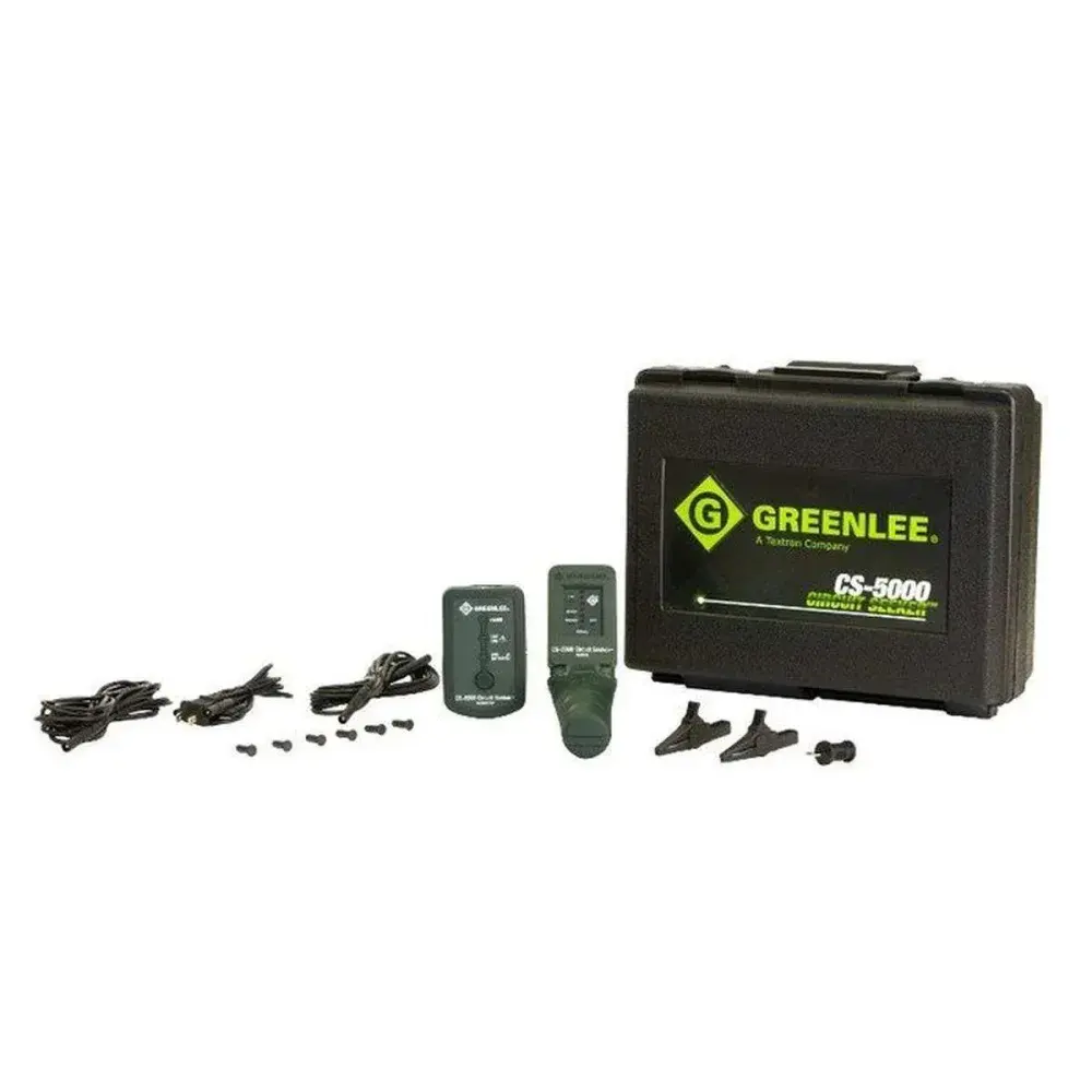 Localizador de circuito CS-5000 receptor e transmissor Greenlee — fotografia 7