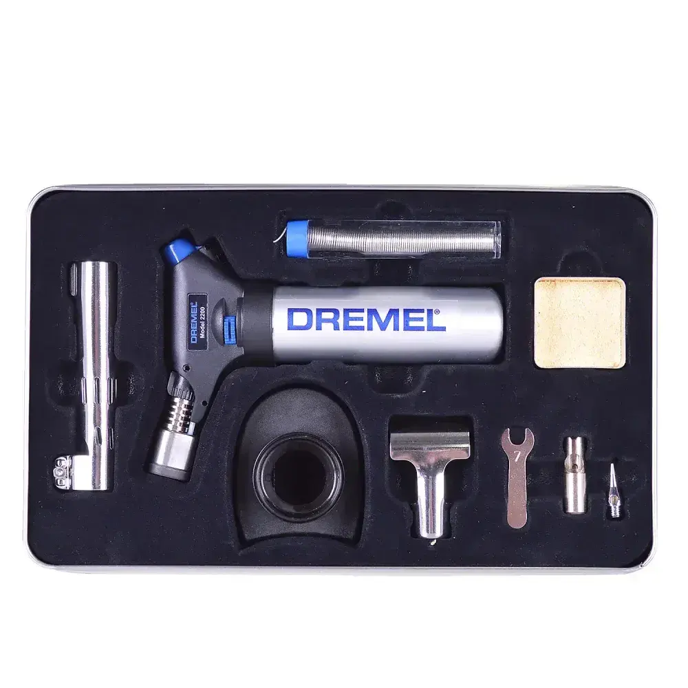 Dremel versaflame mini maçarico a gás com 7 acessórios — fotografia 9