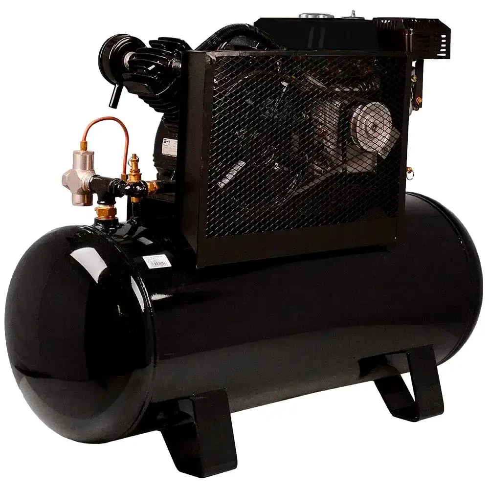 Compressor de ar com motor gasolina 7 HP 15 pés 130 litros MotoMil — fotografia 5