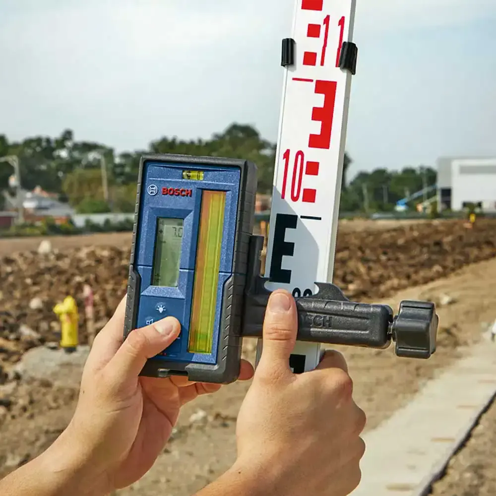Receptor laser LR 45 para GRL 250 HV e 300 HV Bosch — fotografia 6