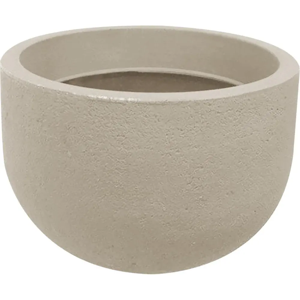 Vaso redondo rústico cimento 45CM Japi