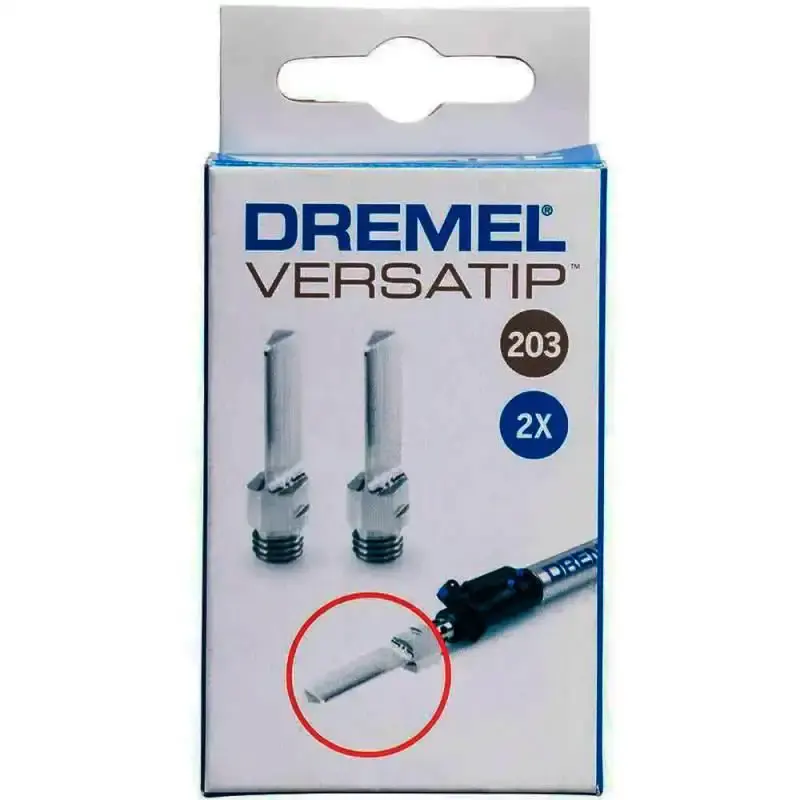 Kit com 2 pontas para pirografar para versatip e versaflame 203 Dremel — fotografia 6
