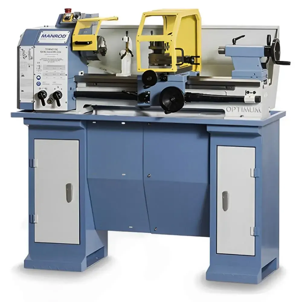 Torno mecânico de bancada profissional MR-334 700 MM 220V Manrod — fotografia de referência