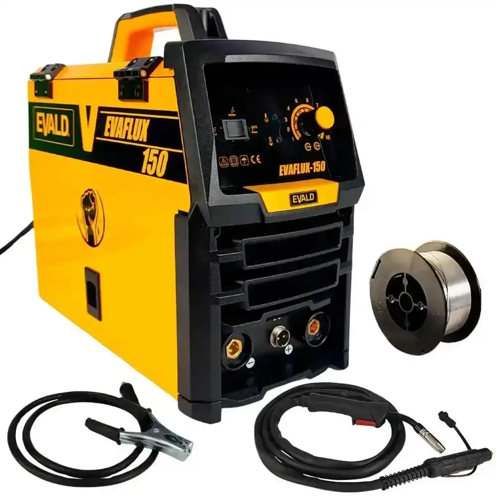 Máquina solda multiprocesso MIG sem gás sinérgica 220V EVAFLUX-150 Evald 220 V — fotografia 8