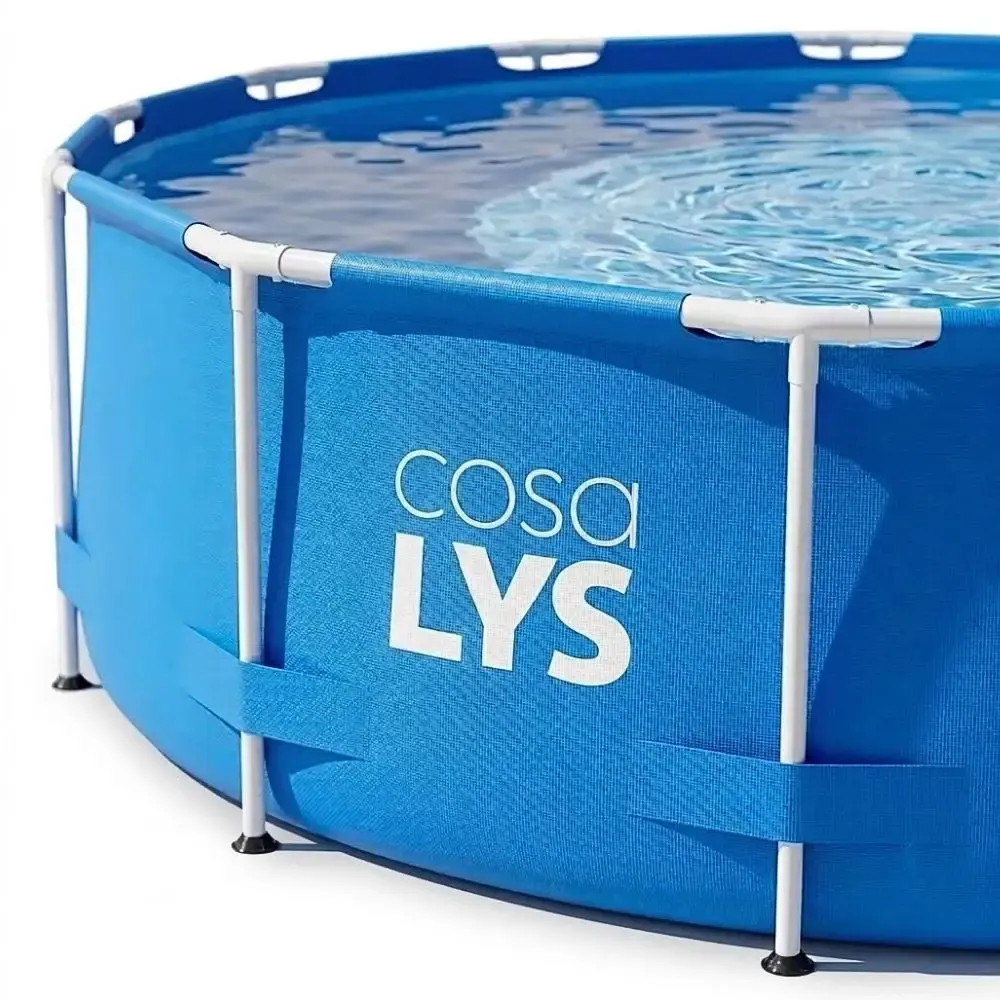 Piscina de armação circular 7.000 litros diâmetro 3,6 metros casa LYS — fotografia 3