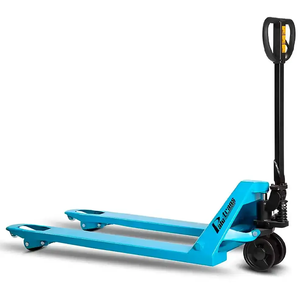 Paleteira transpalete manual 680 MM roda simples 2.500 KG TM2500 RSN Paletrans — fotografia 2
