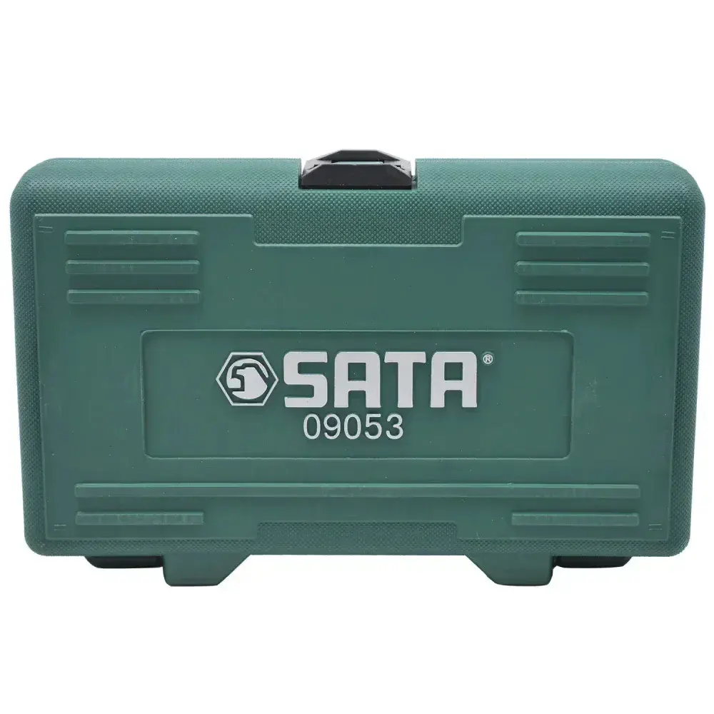 Jogo de soquetes com bits hexagonais 18 pçs 1/4 e 1/2” Sata — fotografia 10