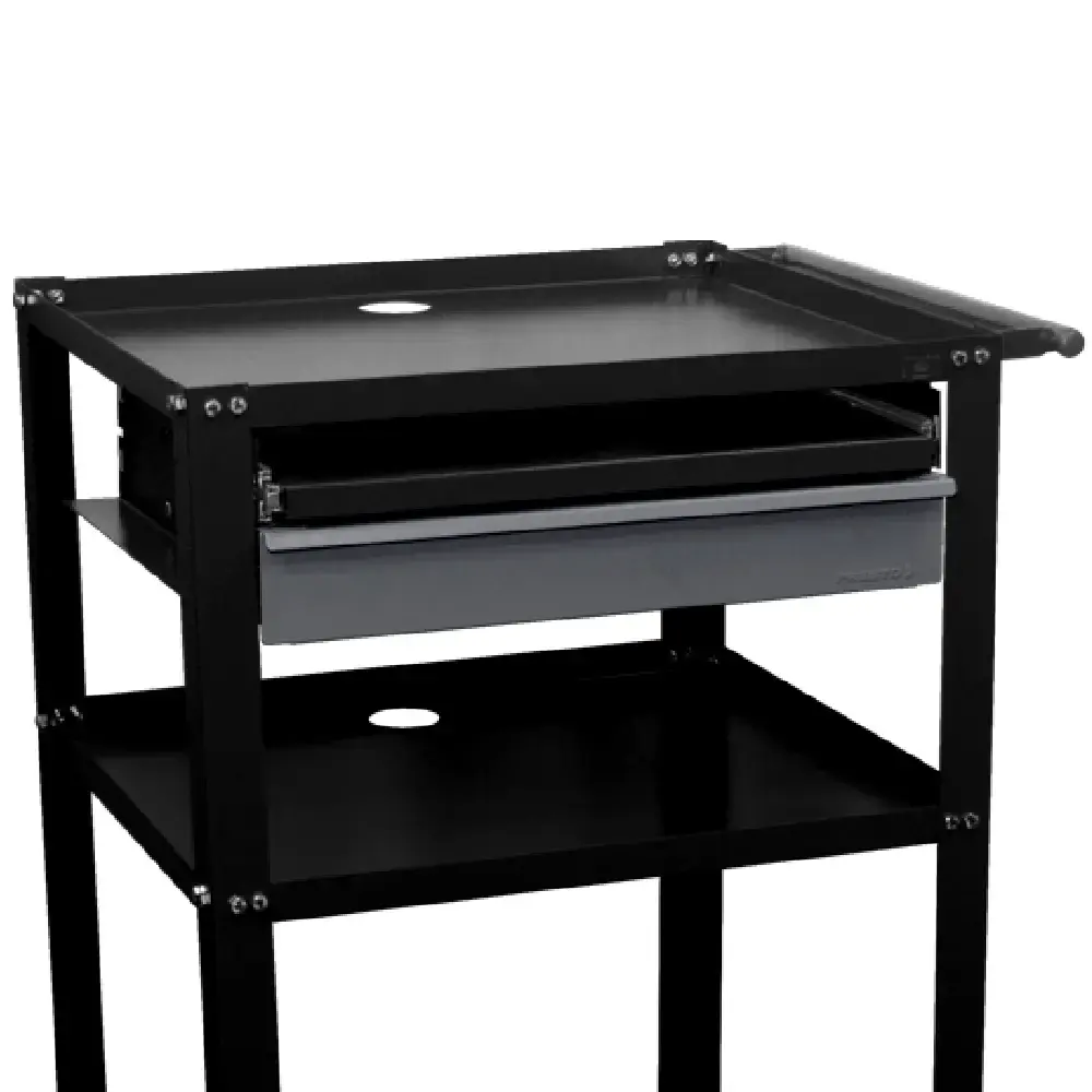 Rack aberto com 1 gaveta para computador 91016 Presto — fotografia 3