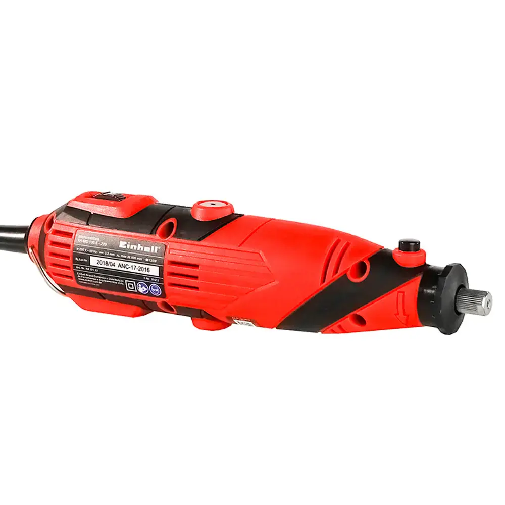 Kit micro retifica 189 peças th-mg 135 e Einhell 110 V — fotografia 5