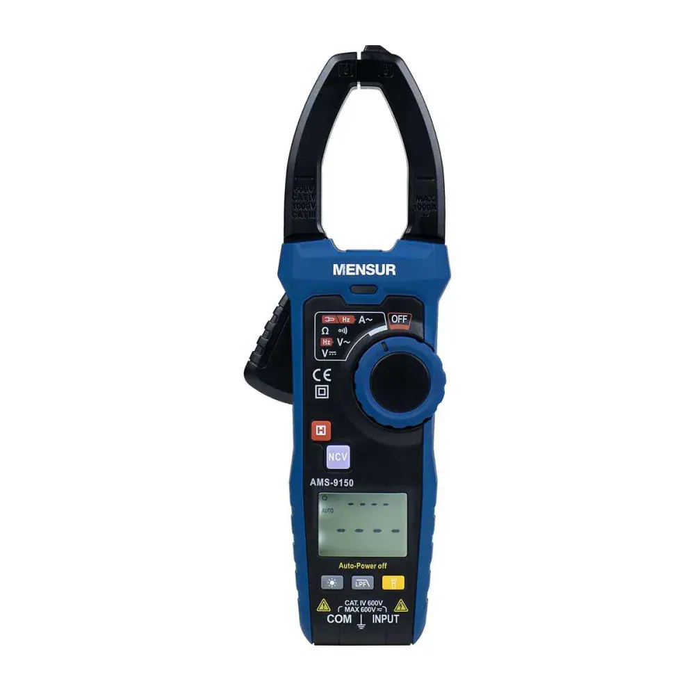 Alicate amperímetro digital AMS-9150 cat iv Mensur