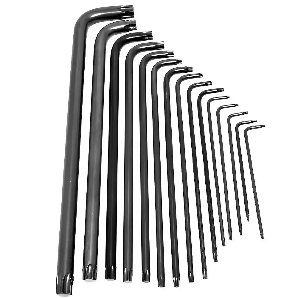 Jogo de chave torx longa 43TXL-15 de T6 à T60 com 15 peças Gedore — fotografia de referência