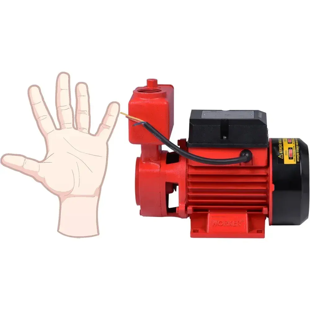 Bomba periférica autoaspirante 1/2HP bivolt Worker — fotografia 10