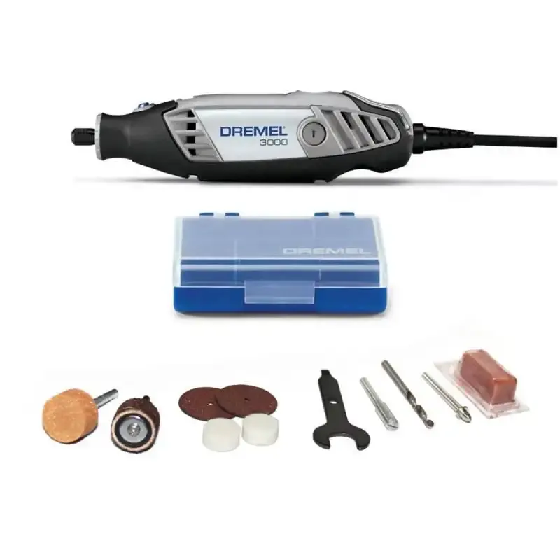 Micro retífica 3000 com 10 acessórios Dremel 110 V