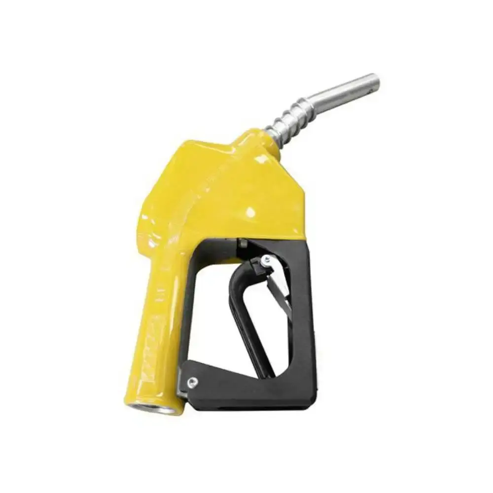 Bico abastecimento 1/2 polegada curto 70L/M para posto Bremen amarelo — fotografia 2