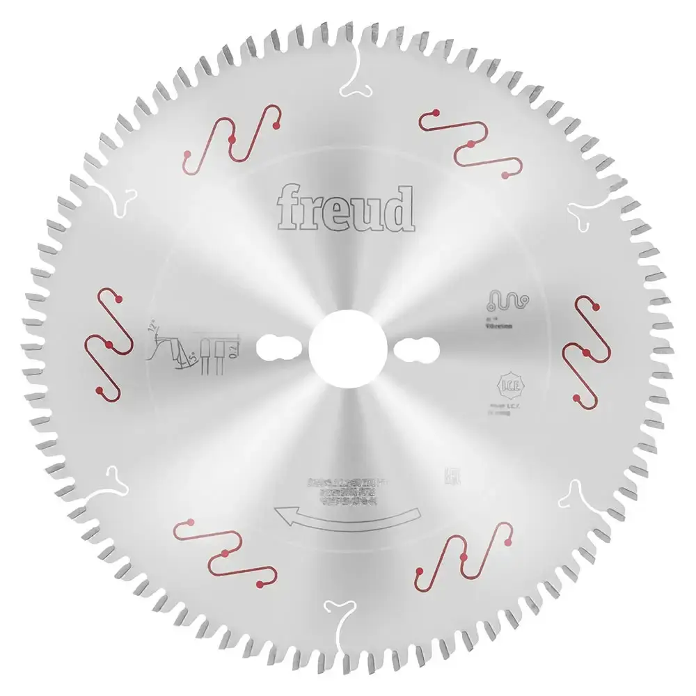 Disco serra circular 10 POL 250 MM 80D para MDF F03FS05119 Freud — fotografia de referência