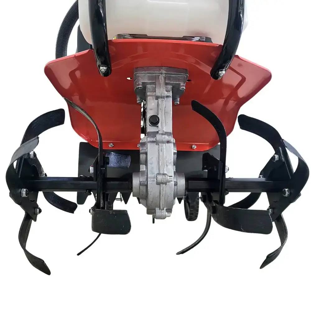Motocultivador a gasolina mini 4 tempos 55CC 3,8HP EMM4T55 Evald — fotografia 7